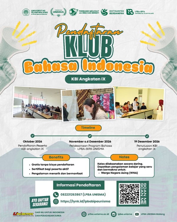 Klub Bahasa Indonesia Angkatan IX